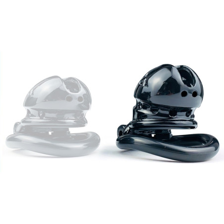 Cage de chasteté SEX SLAVE M 6.5 x 3.5cm Noire
