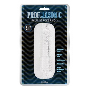 Gaine de masturbation PALM STROKER N°3 - 12.5cm Transparente