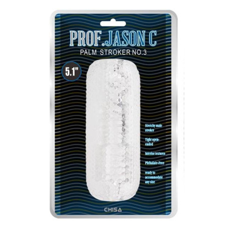 Gaine de masturbation PALM STROKER N°3 - 12.5cm Transparente