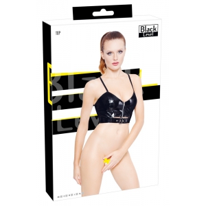 Top VINYL ZIP Noir