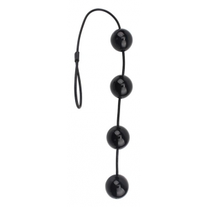Boules anales RUBICON S 25 x 4cm Noires
