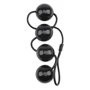 Boules anales RUBICON S 25 x 4cm Noires