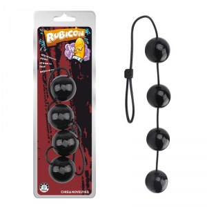 Boules anales RUBICON M 32 x 5cm Noires