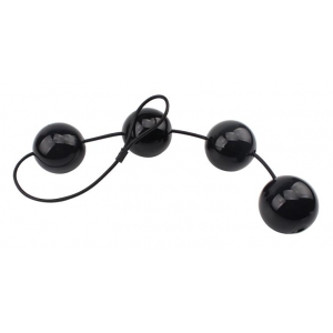 Boules anales RUBICON L 35 x 6cm Noires