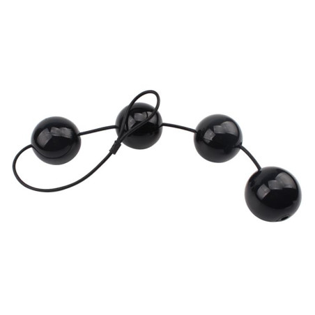 Boules anales RUBICON L 35 x 6cm Noires