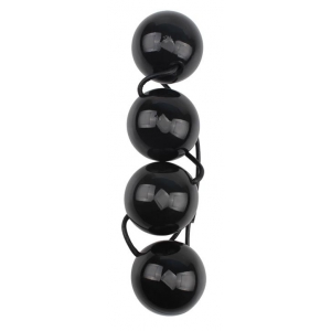 Boules anales RUBICON L 35 x 6cm Noires