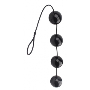 Boules anales RUBICON L 35 x 6cm Noires