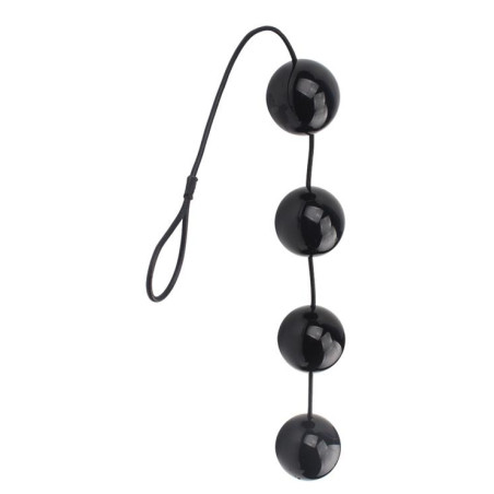 Boules anales RUBICON L 35 x 6cm Noires