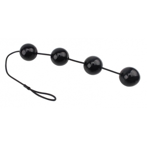 Boules anales RUBICON L 35 x 6cm Noires