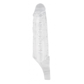 Gaine de pénis MIGHTY 15 x 4.5cm Transparente