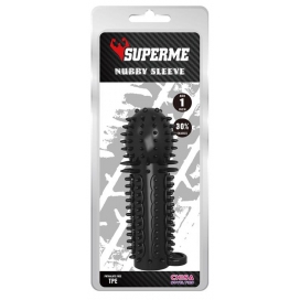 Gaine de pénis NUBBY 14.5 x 4.8cm Noire 2