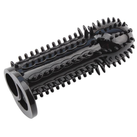 Gaine de pénis NUBBY 14.5 x 4.8cm Noire