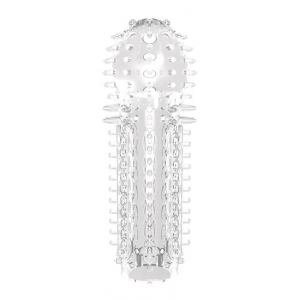Gaine de pénis NUBBY 14.5 x 4.8cm Transparente