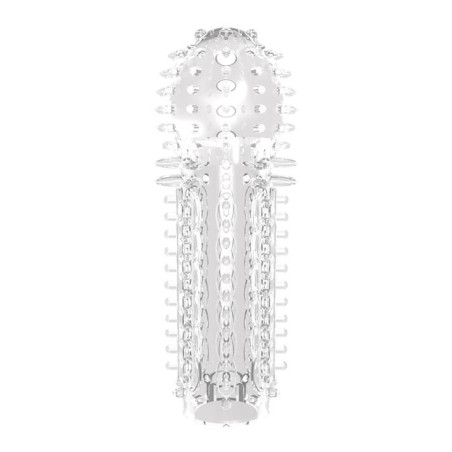 Gaine de pénis NUBBY 14.5 x 4.8cm Transparente
