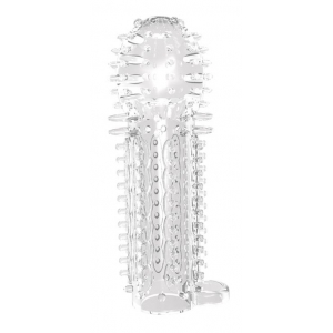 Gaine de pénis NUBBY 14.5 x 4.8cm Transparente