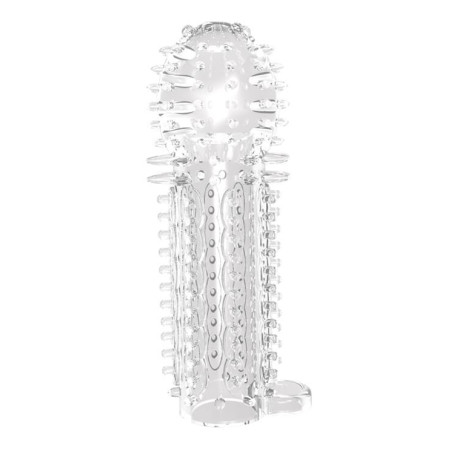 Gaine de pénis NUBBY 14.5 x 4.8cm Transparente