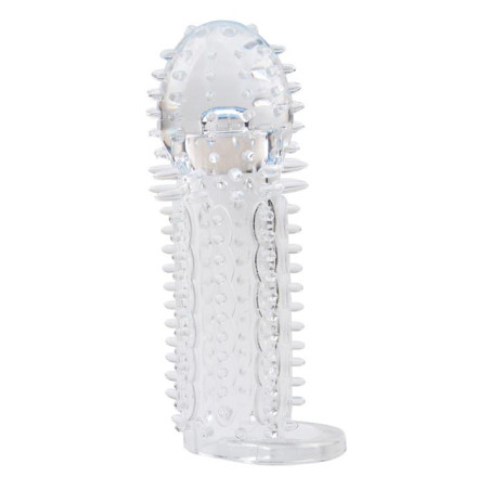 Gaine de pénis NUBBY 14.5 x 4.8cm Transparente