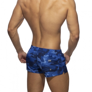 Short de bain CAMO SWIM Bleu