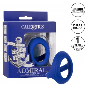 Ballstretcher en silicone COCK BALL RING Admiral 32mm