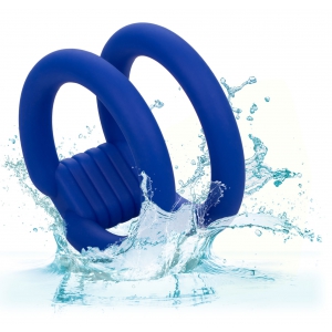 Double Cockring DUAL COCK CAGE Admiral 32mm