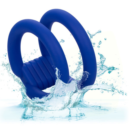 Double Cockring DUAL COCK CAGE Admiral 32mm