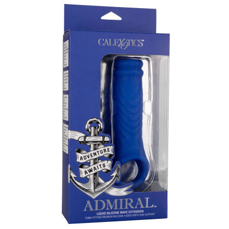 Gaine de pénis WAVE EXTENSION Admiral 10.5 x 4cm