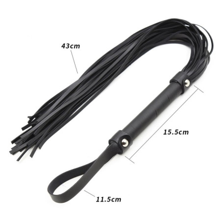 Martinet long Sm MEGA FLOG 63cm Noir