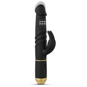 Vibro FURIOUS RABBIT 2.0 Dorcel 27cm Noir