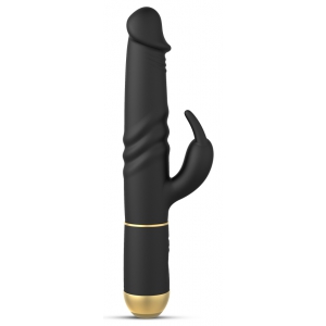 Vibro FURIOUS RABBIT 2.0 Dorcel 27cm Noir