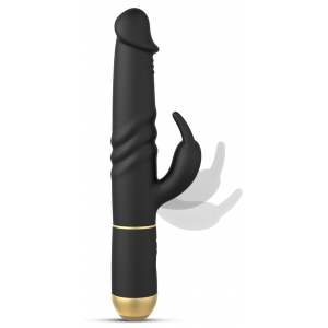 Vibro FURIOUS RABBIT 2.0 Dorcel 27cm Noir