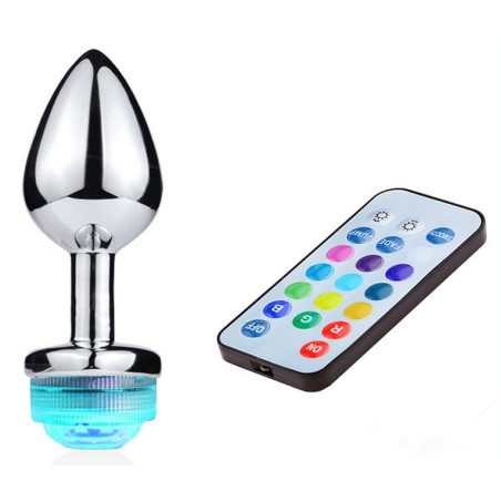 Plug Bijou lumineux LIGHT LED  S 6 x 2.7cm