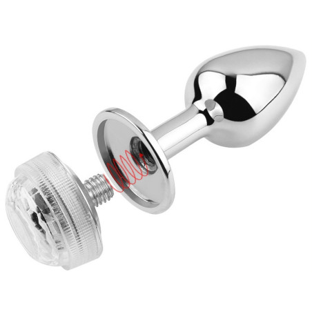 Plug Bijou lumineux LIGHT LED  S 6 x 2.7cm
