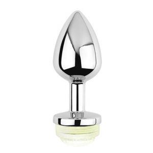 Plug Bijou lumineux LIGHT LED M 7 x 3.4cm