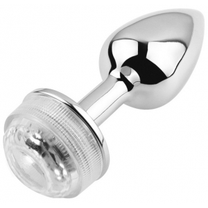 Plug Bijou lumineux LIGHT LED M 7 x 3.4cm