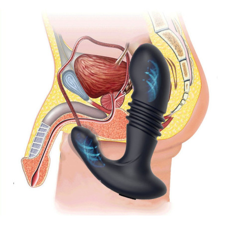 Stimulateur de prostate vibrant THRUSTY MAX 12 x 3.5cm
