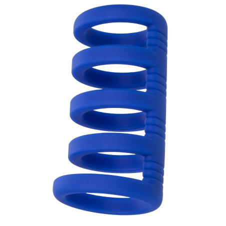 Gaine de pénis 5 Cockrings XTREME CAGE Admiral 9cm
