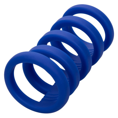 Gaine de pénis 5 Cockrings XTREME CAGE Admiral 9cm