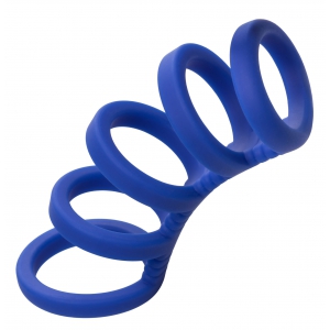 Gaine de pénis 5 Cockrings XTREME CAGE Admiral 9cm