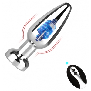 Plug vibrant en métal VIBE WIRE 10 x 3.7cm