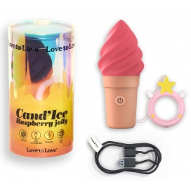 Stimulateur de clitoris CAND'ICE Raspberry Jolly 2