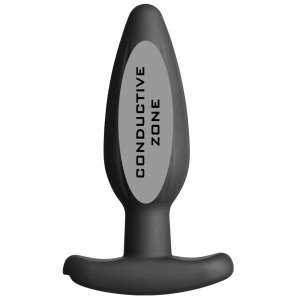 Plug d'électrostimulation en silicone ROCKER Medium Electrastim 11.5 x 4cm