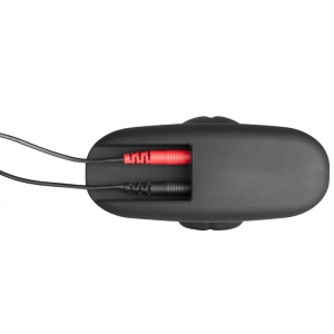 Plug d'électrostimulation en silicone ROCKER Medium Electrastim 11.5 x 4cm