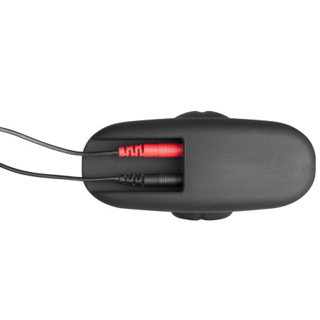 Plug d'électrostimulation en silicone ROCKER Medium Electrastim 11.5 x 4cm