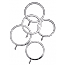 Lot de 5 Cockrings Électro ELECTRARINGS Electrastim