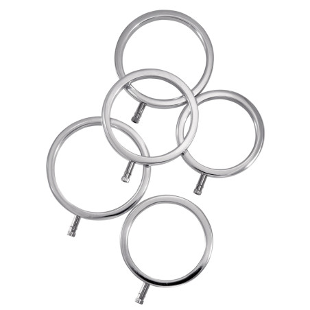 Lot de 5 Cockrings Électro ELECTRARINGS Electrastim