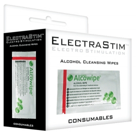 Lingettes nettoyantes alcoolisées ELECTRASTIM x10 2