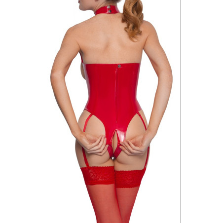 Body ouvert VINYL BODY OPEN Rouge