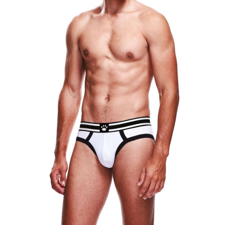 Slip BRIEF Prowler Blanc-Noir