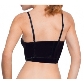 Top VINYL ZIP Noir 2