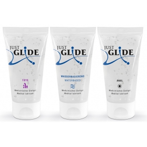 Pack 3 Lubrifiants Eau JUST GLIDE 50ml
